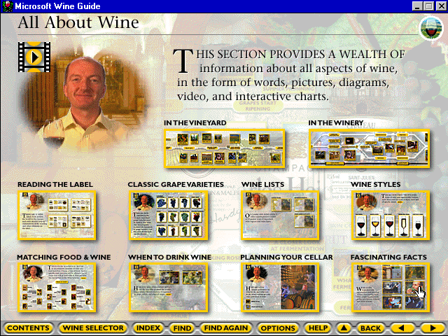 Microsoft Wine Guide - About